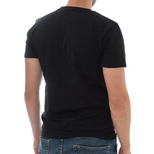 T-shirt Noir Homme Kappa Graphik vue 2