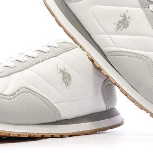 Baskets Blanches Homme US Polo ASSN Sneakers vue 0
