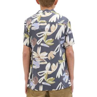 Chemise à Fleurs Grise Enfant Jack & Jones Cloud Dancer vue 2