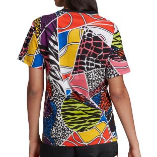 T-shirt Multi-Couleurs Femme Adidas Rich Mnisi vue 2