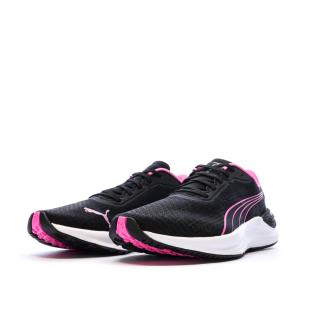 Chaussures de Running Noir/Rose Femme Puma Electrify Nitro 3 vue 6