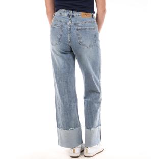 Jean Droit Bleu Clair Femme Monday Premium 692 vue 0