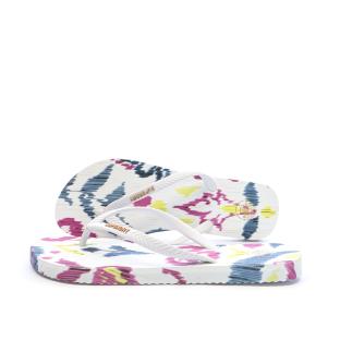 Tongs Blanc Femme Superdry Printed Flip Flop vue 0