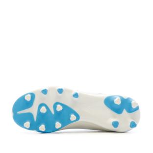 Chaussures de Football Blanche/Bleu Garçon Adidas X Speedflow.3 Mg J vue 0