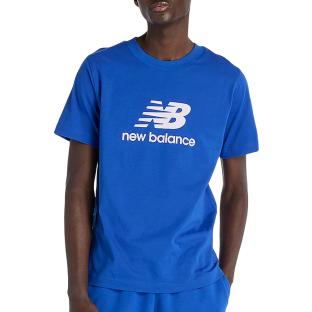T-shirt Bleu Homme New Balance Sports vue 0