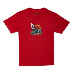 T-shirt Rouge Garçon Volcom Lifter pas cher