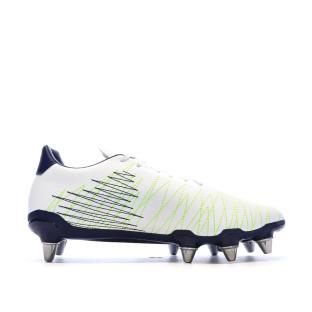 Chaussures de Rugby Blanc/Marine Homme Adidas Kakari SG vue 2