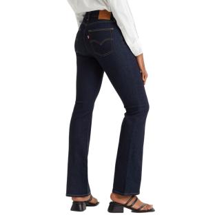 Jean 725 Bleu Brut Femme Levi's High Rise Bootcut vue 2