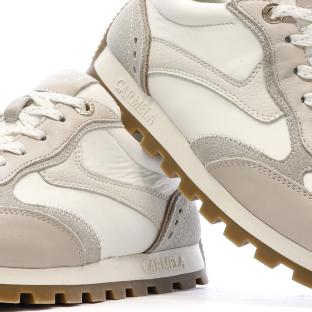 Baskets Beige/Blanches Femme Chaussures Piel vue 0