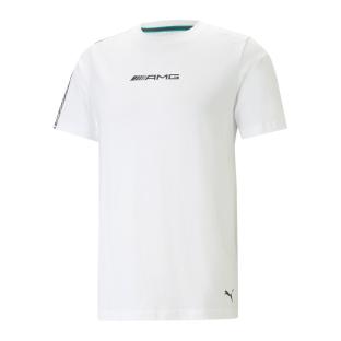 T-shirt Blanc Homme Puma Mapf1 Mercedes pas cher