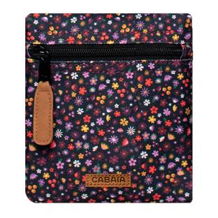 Pochette latérale Noir à Motifs Femme CABAIA Oxford pas cher