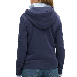 Sweat Marine Femme Superdry Plain Hood vue 2