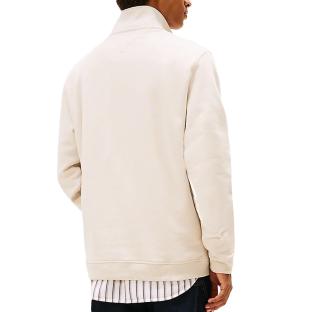 Sweat Beige Tommy Hilfiger Badge vue 0