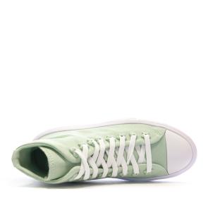 Baskets Vertes Femme Converse All Star Motion vue 4