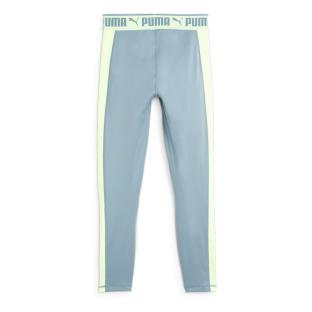 Legging Vert/Bleu Femme Puma Waist vue 2