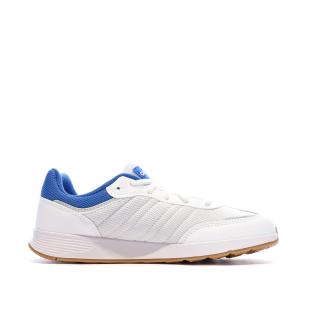 Baskets Blanc/Bleu Garçon Junior Adidas Tensaur Switch vue 0