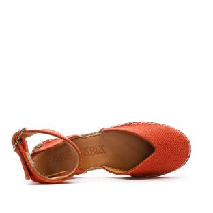 Orangefarbene Damen-Sandalen Pare Gabia Daniela Ansicht 0