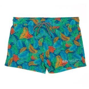 Boxer de bain Vert Homme Sun project 3460 pas cher