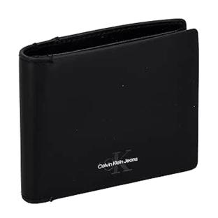Portefeuille Noir Homme Calvin Klein Jeans Monogram pas cher