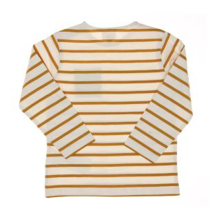 T-shirt Jaune à Rayures Garçon EOM Loriso vue 2
