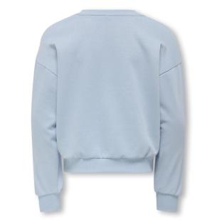 Sweat Bleu Fille Kids ONLY Mya vue 2