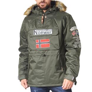 Parka Kaki Homme Geographical Norway Barman pas cher