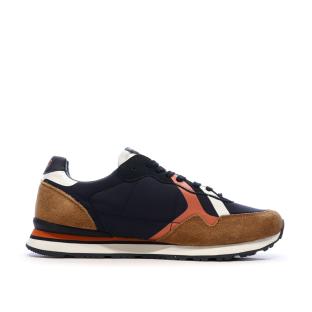 Baskets Marine/Marron Femme Pepe jeans Brit Mixt vue 2