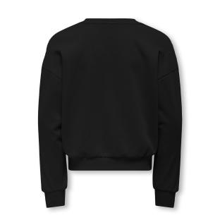 Sweat Noir Fille Kids ONLY Mya vue 2