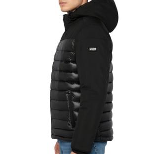 Doudoune Noire Homme Schott ver 0