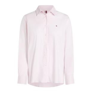 Chemise Rose Femme Tommy Hilfiger Ess Poplin Regular S pas cher