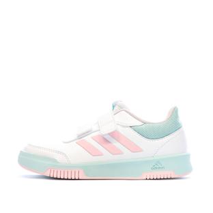 Baskets Blanche/Rose Fille Adidas Tensaur Sport 2.0 vue 0