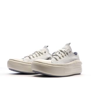 Sneakers Blau Frau Converse Ct All Star Move Platform Ansicht 0