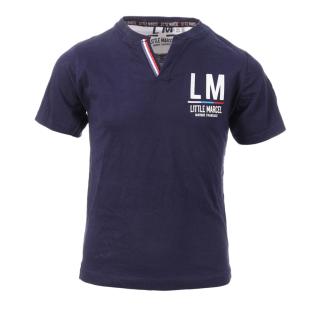 T-shirt Marine Garçon Little Marcel LMEV1018 pas cher