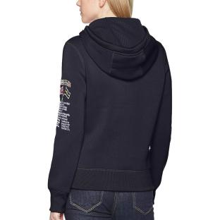 Sweat à Capuche Marine Femme Geographical Norway Class Lady vue 2