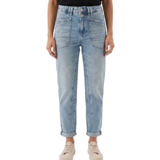Jean Droit Bleu Femme Freeman Porter Edita vue 0