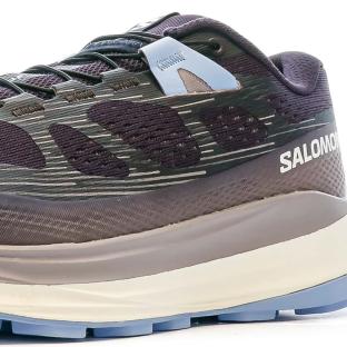 Chaussures de trail Gris/Bleu Femme Salomon Ultra Glide 2 vue 7