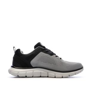 Baskets Grise Homme Skechers Track - Broader vue 0