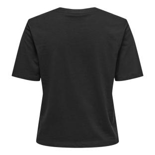 T-shirt Noir Femme JDY Rex vue 2