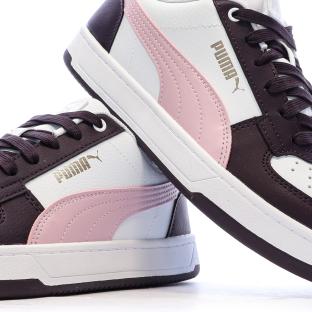 Baskets Blanc/Noir/Roses Femme Puma Caven 2.0 vue 0