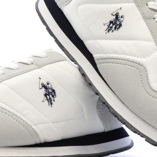 Baskets Blanches/Grises/Marines Femme US Polo ASSN FS1 vue 0