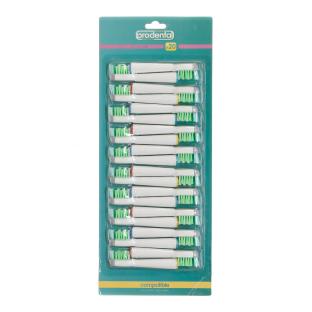 X20 Brossettes de Rechange Prodental Tri Action pas cher