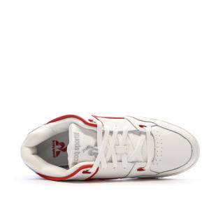 Baskets Blanches/Rouges Homme Le Coq Sportif Nineties vue 0