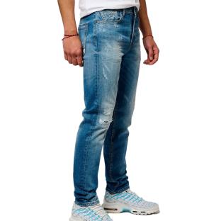 Jean Slim Bleu Délavé Homme Kaporal Darko pas cher