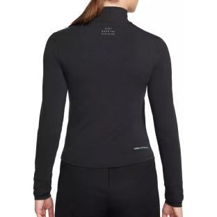 T-shirt technique Noir Femme Nike Run Dvn vue 2