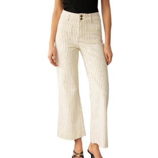 Jean Large Beige Femme Oraije Elenette vue 0