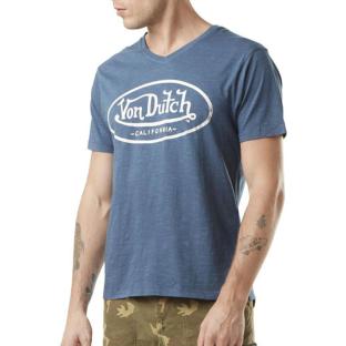 T-shirt Marine Homme Von Dutch TYRON pas cher