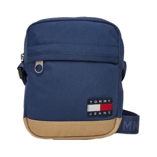 Sacoche Bleu Homme Tommy Hilfiger Square pas cher