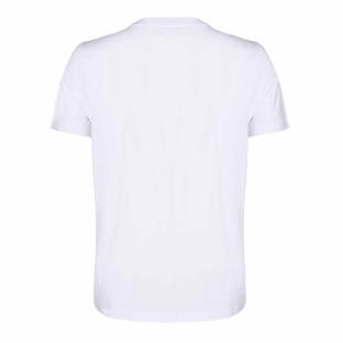 T-shirt Blanc Homme Kappa Cafers vue 2