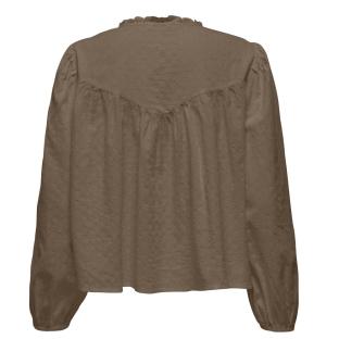 Blouse Marron Femme JDY Selma vue 2