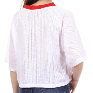 T-shirt Blanc Femme Supreme Grip Elekid vue 2